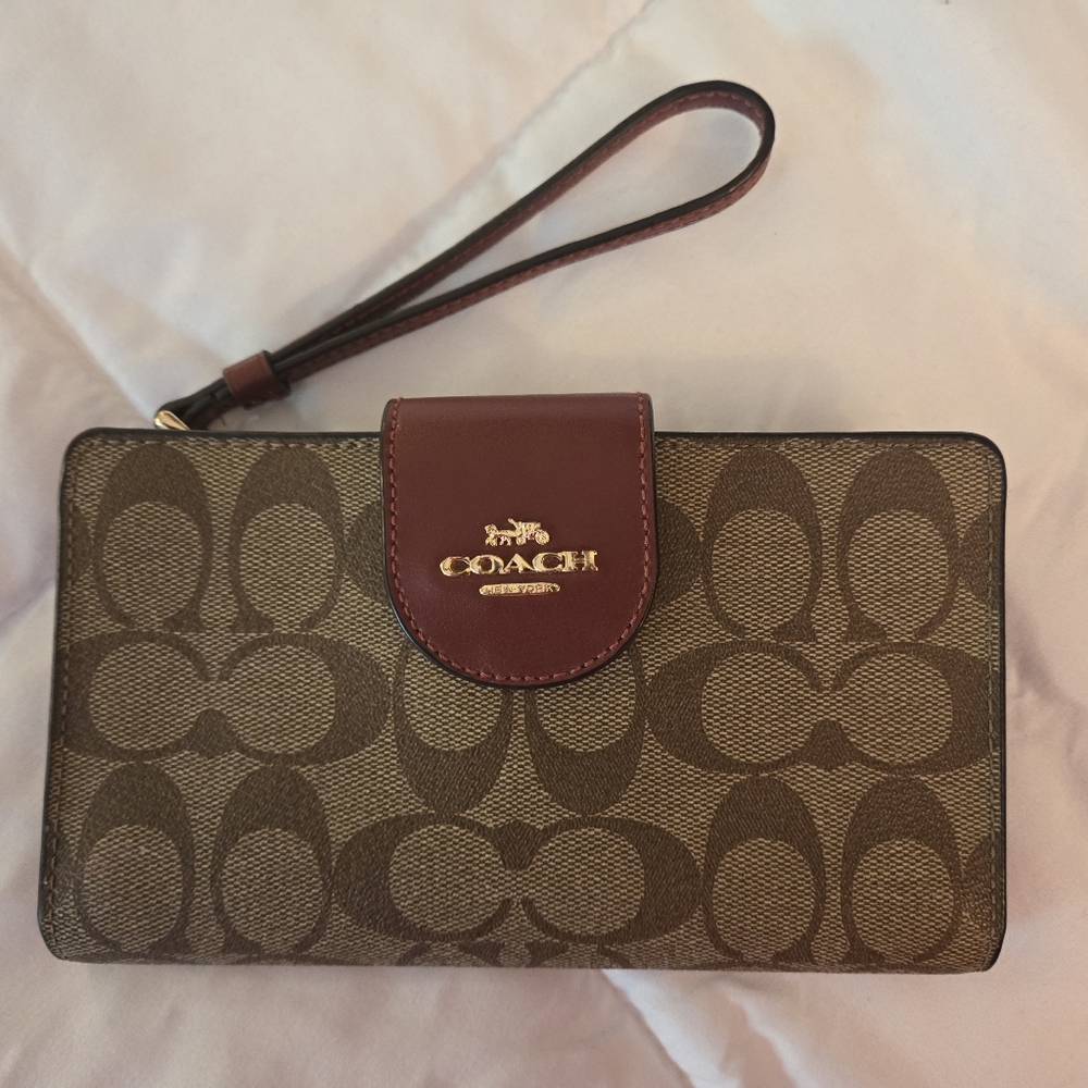 Coach Tech Phone Wallet - Never used